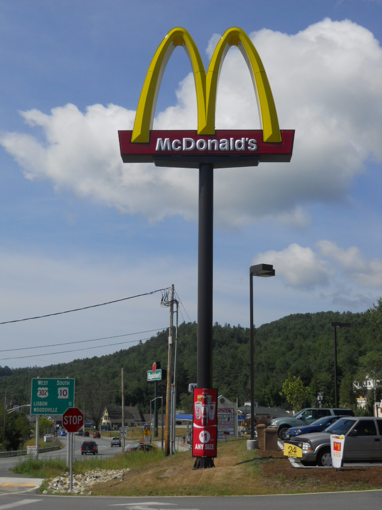 Free standing sign 9